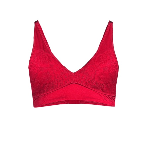 Sofia Intimates x Sofia Vergara, Soft Cup Lace Plunge Bra NWT 🤩 Size XL ❤️ ❤️ - Picture 4 of 13